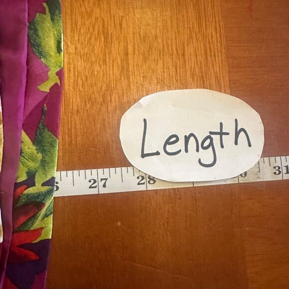 Talbots 8 Vintage Silk Blazer pink red floral flowers one button - Picture 3 of 9